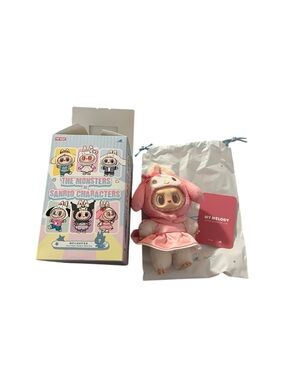 The Monsters x Sanrio Characters Plush Pendant Labubu My Melody (USA SELLER)
